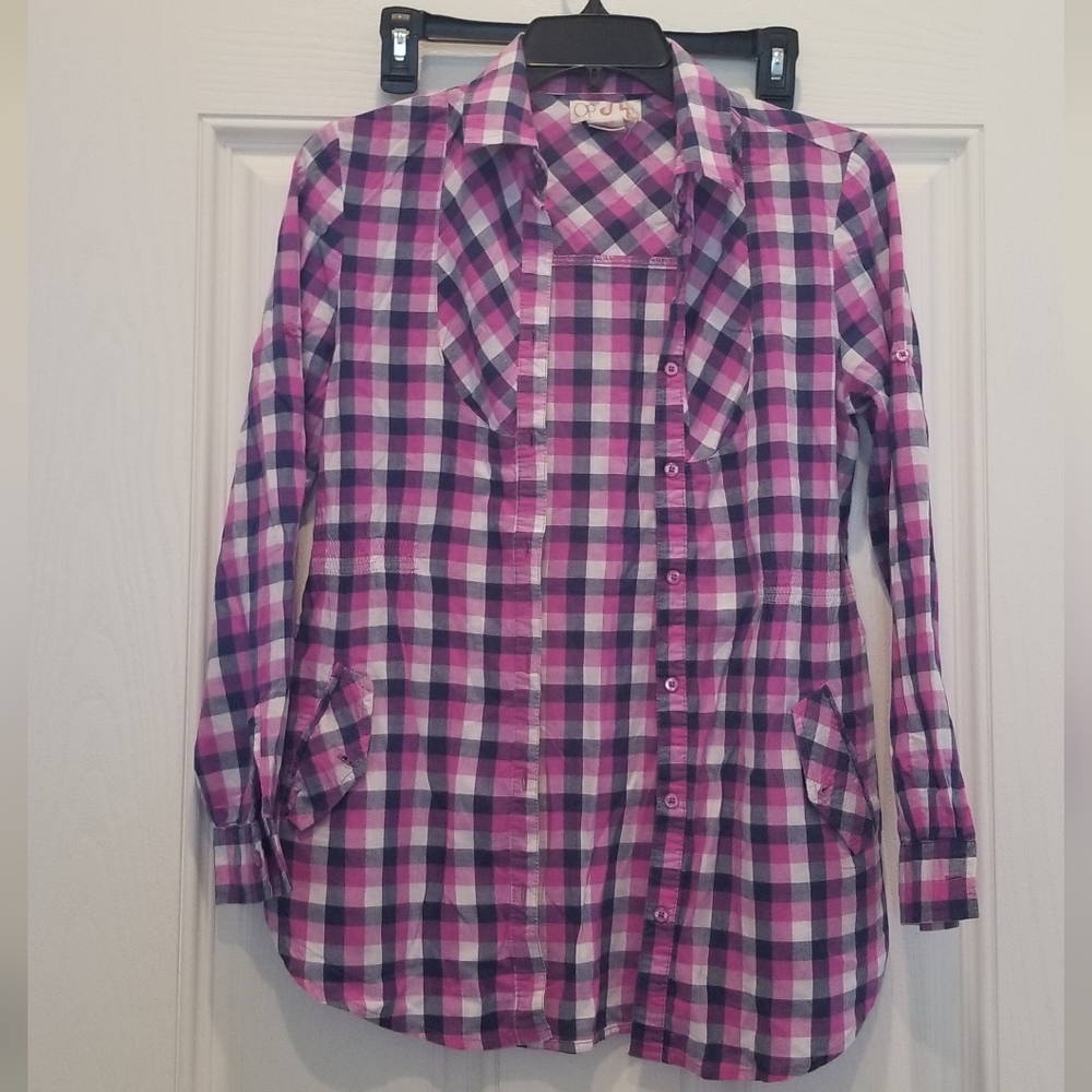 Purple Plaid Jacket